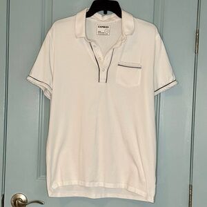 3 for $20 Express Men's Polo Shirt with Black Trim